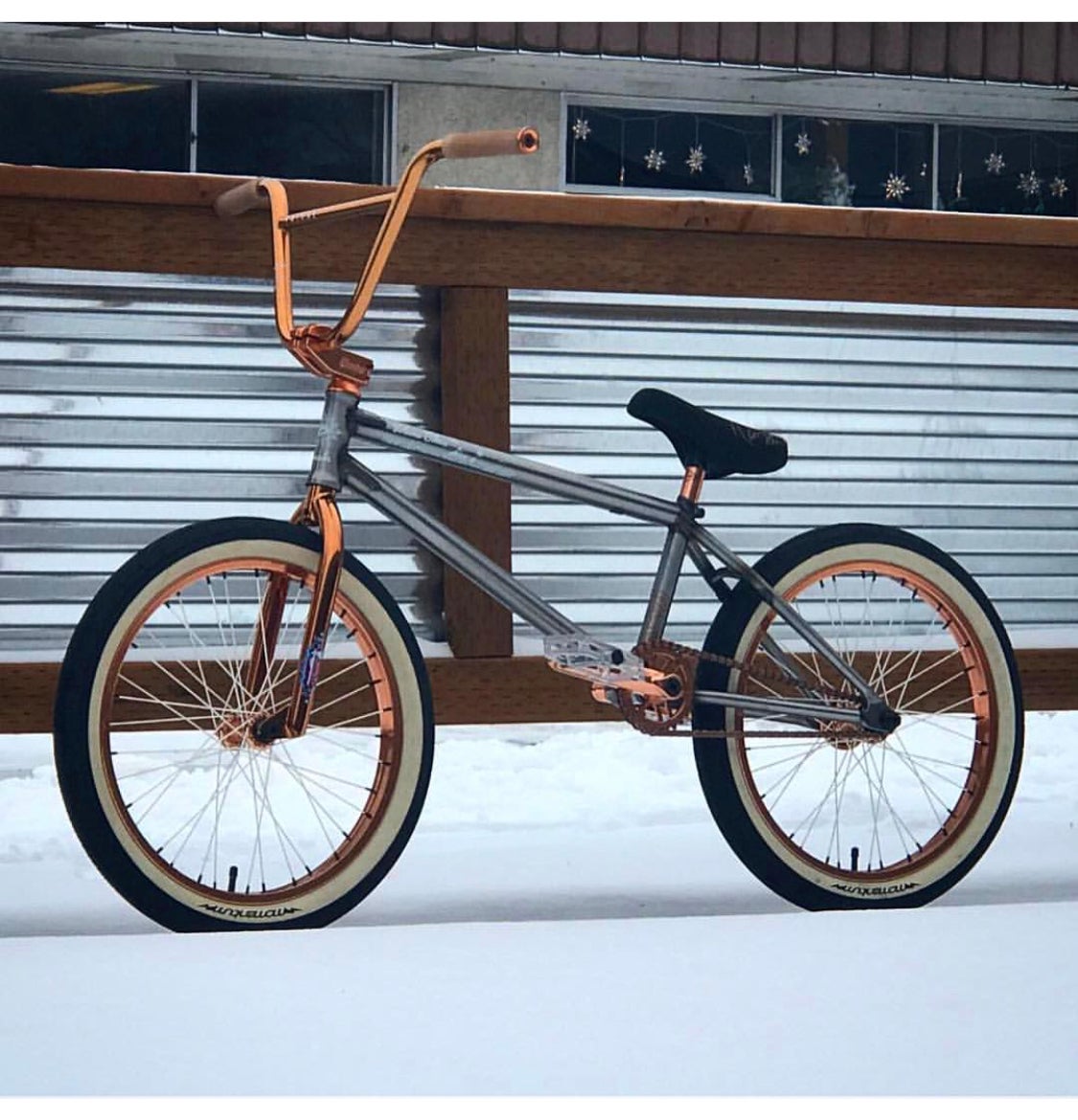 Copper hotsell bmx bike